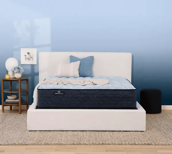 Serta Perfect Sleeper Blue Lagoon Night 12" Firm Queen mattress for sale in Spring Hill FL
